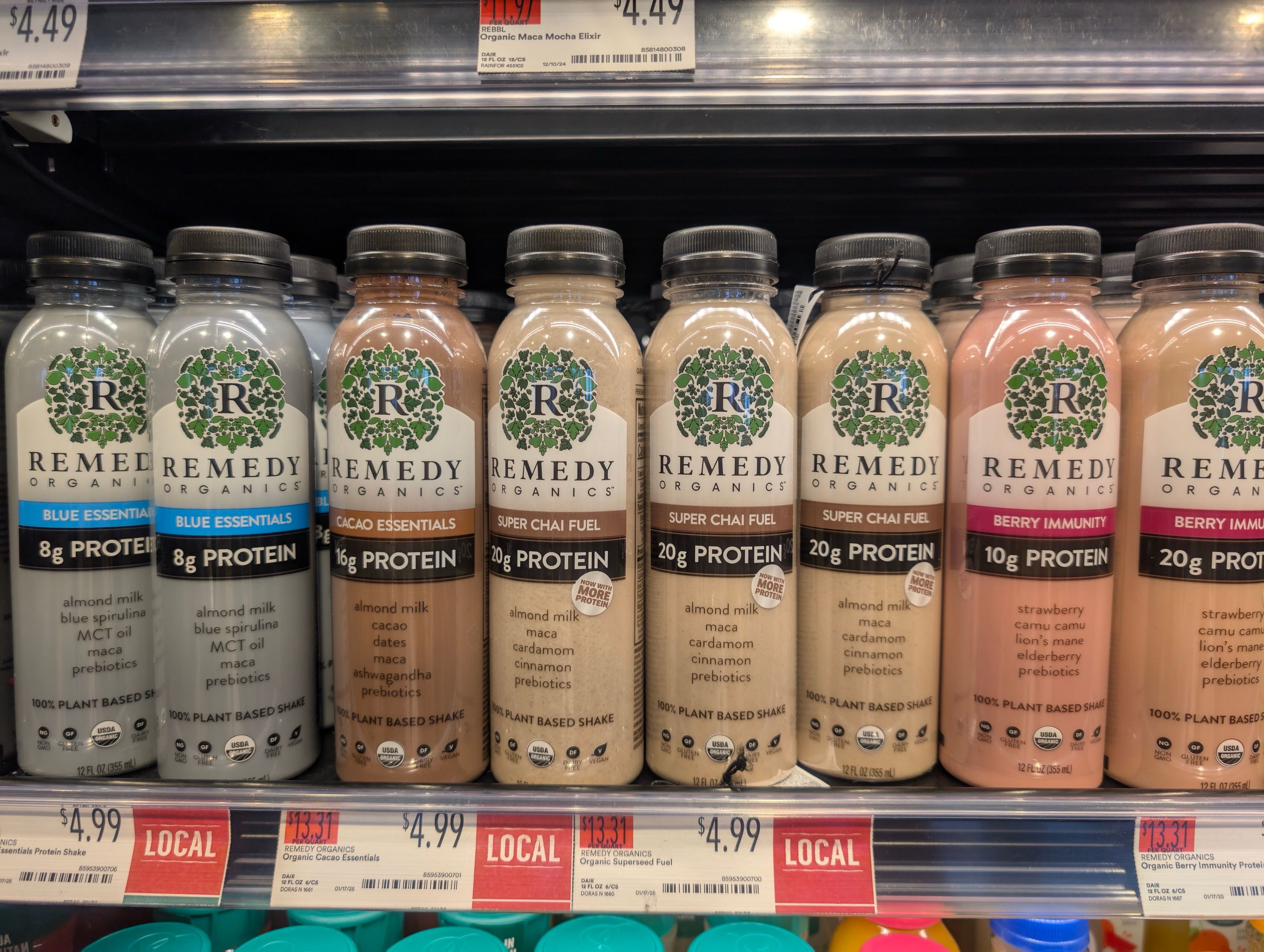 Remedy Drinks display